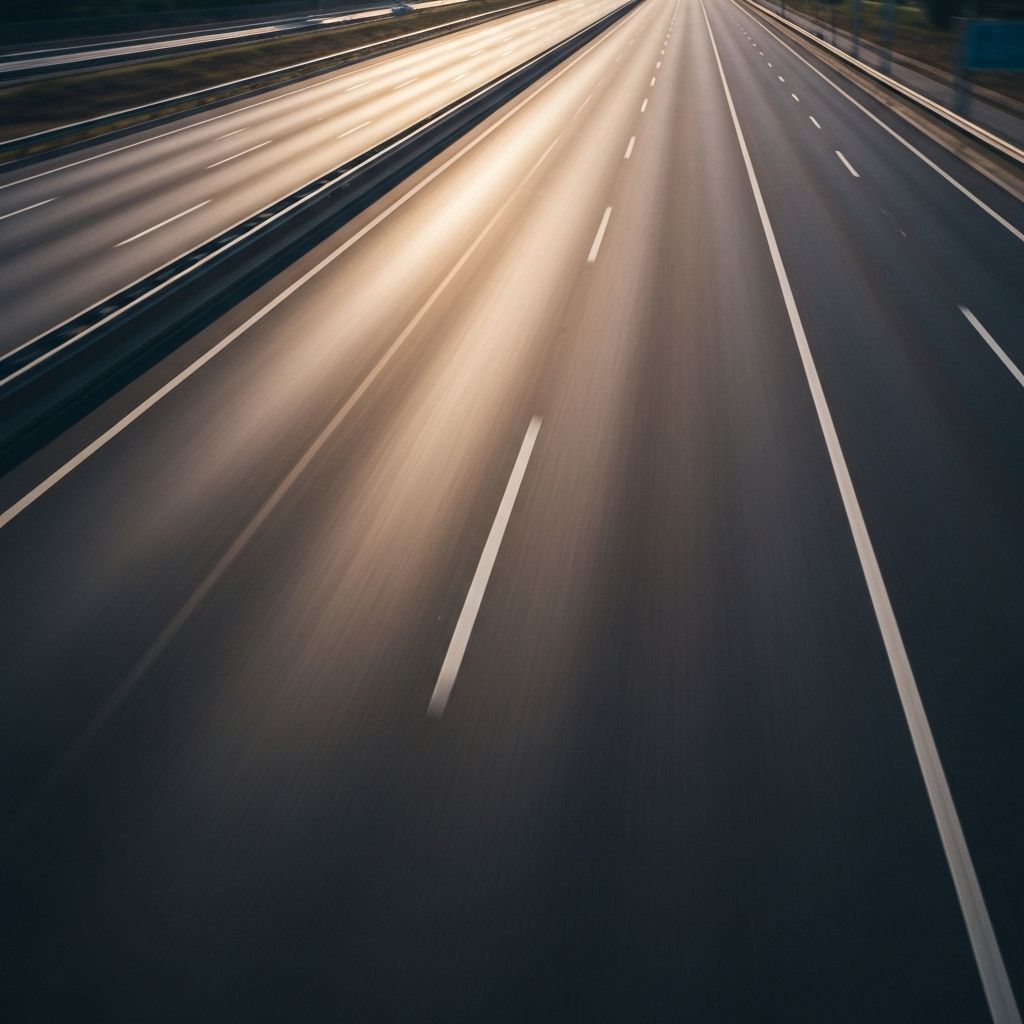 Schnelle Straße